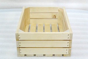 Offene Holzkiste – Leichtbau